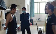 经济管理学院领导深入学生宿舍看望2022届毕业生