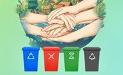 全国城市生活垃圾分类宣传周　公共机构生活垃圾分类宣传活动海报